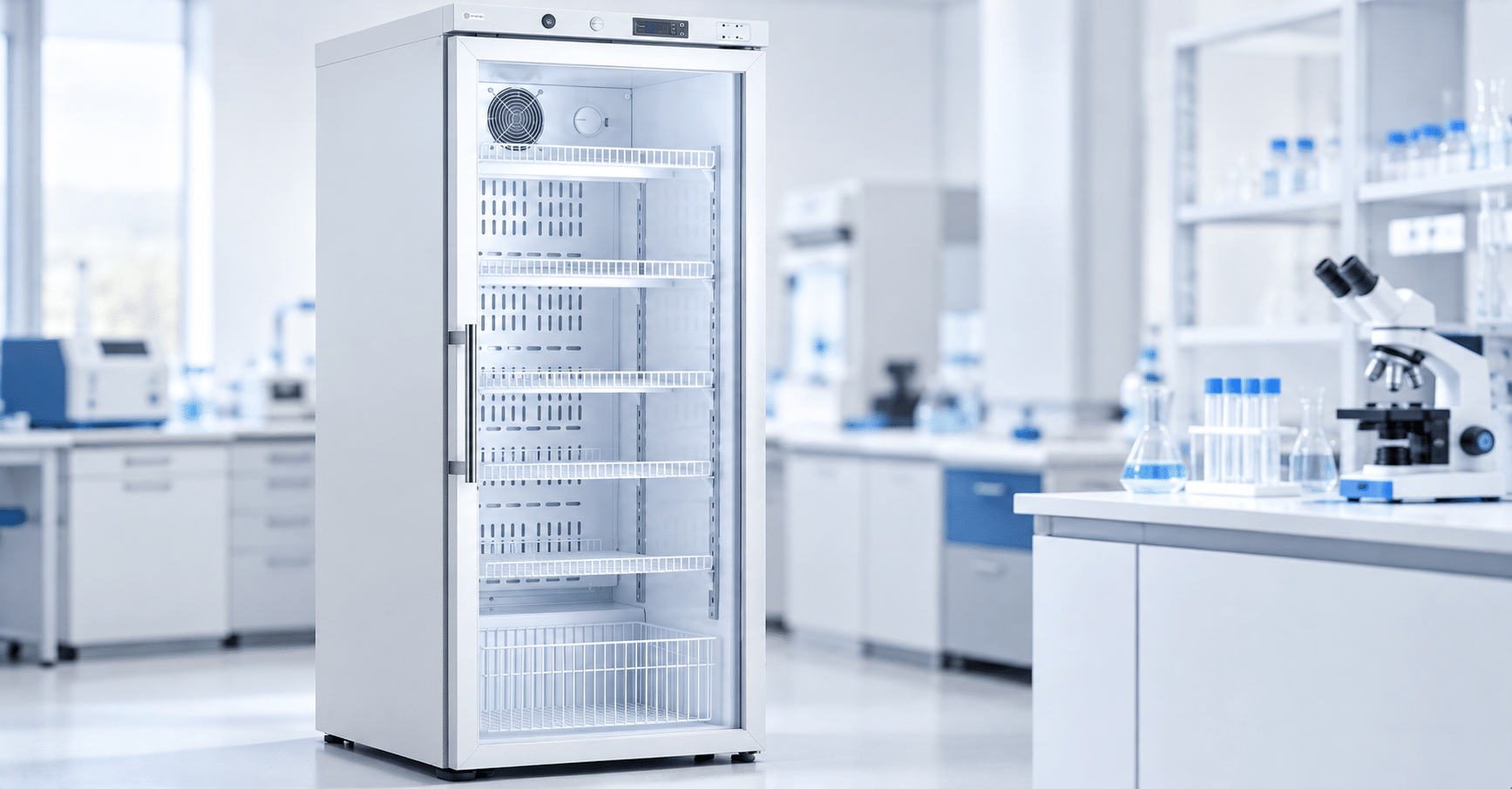 Scientific refrigerators